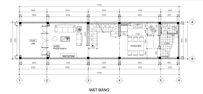 Bản vẽ mặt bằng AutoCAD một cách chuẩn xác và chi tiết