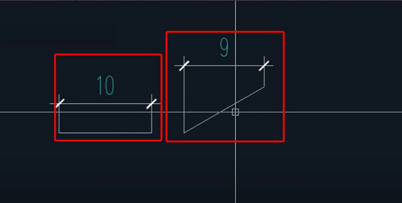 Lệnh đo kích thước (dimensioning) và đo khoảng cách (distance) trong AutoCAD