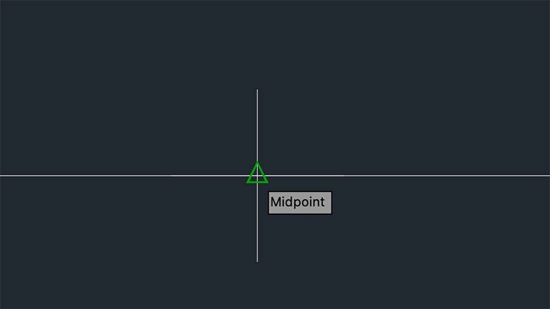 Bắt điểm Midpoint.